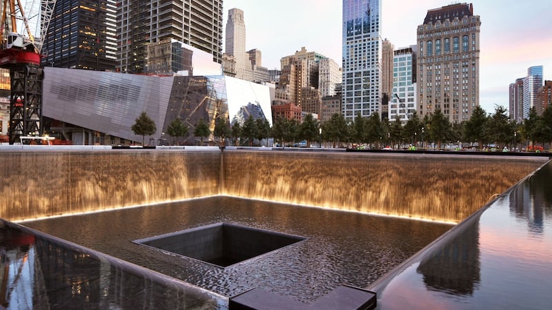 The 9/11 memorial at the site of the World Trade Center in New York. Photograph: Joe Woolhead