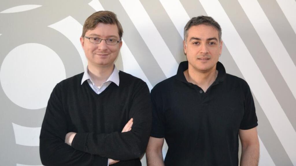 Ian Nolan and Thomas Rabazo, founder and lead developer of Legalshine