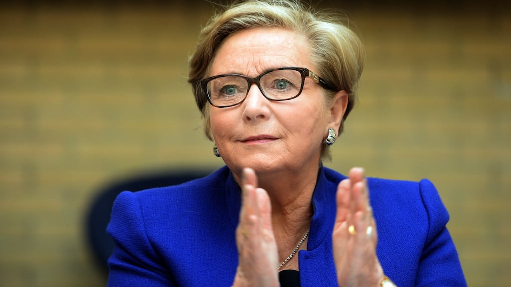 Tánaiste Frances Fitzgerald: “With the Irish economy recovering, the issue of the appropriateness of the amended financial thresholds requires revisiting.” Photograph: Eric Luke