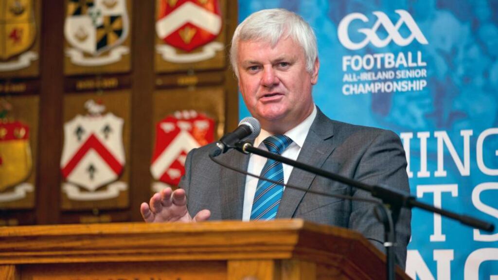 GAA president Aogán Ó Fearghail rejected the suggestion that media reaction had forced the CCCC to investigate the matter. Photograph: Morgan Treacy/Inpho