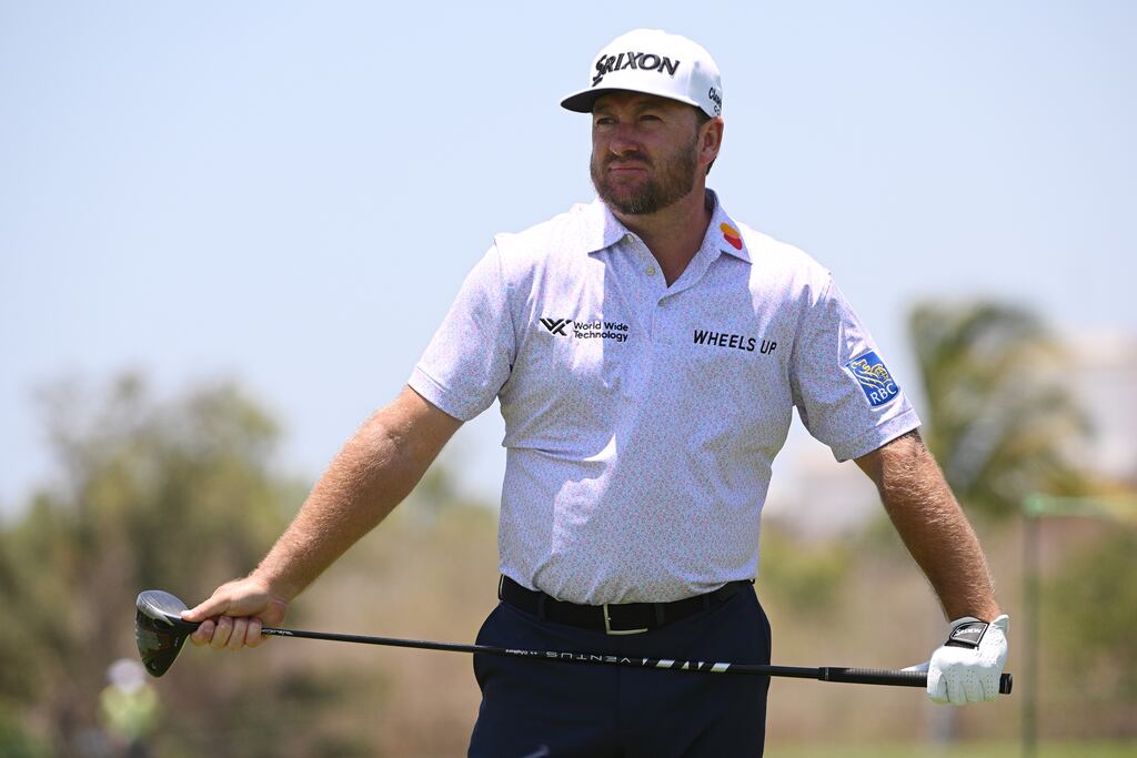 Graeme McDowell of Northern Ireland. Photograph: Orlando Ramirez/Getty