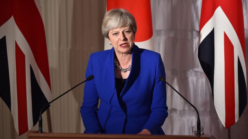 British prime minister Theresa May: “does not possess coping skills necessary in a crisis”. Photograph: AFP/Getty Images