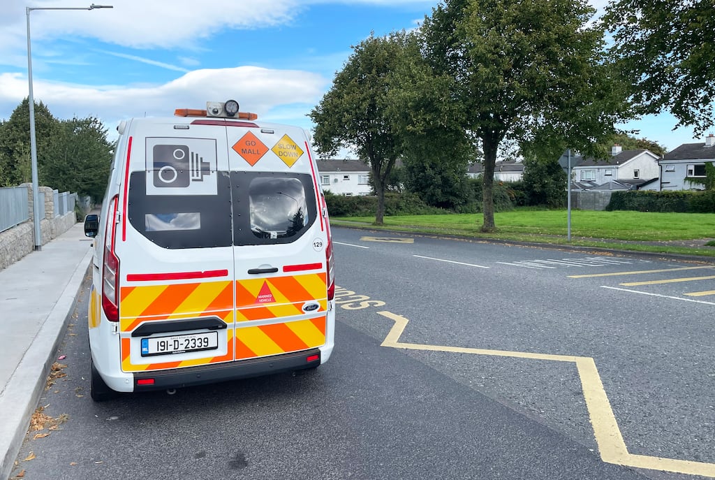 Garda speed checkpoint: Bank holidays statistically more likely to see serious collisions as more people use roads. Photograph: Grainne Ni Aodha/PA