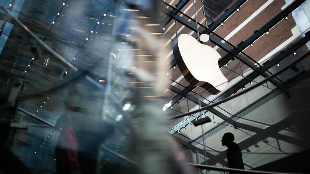 Apple bans customers from buying apps outside its App Store.