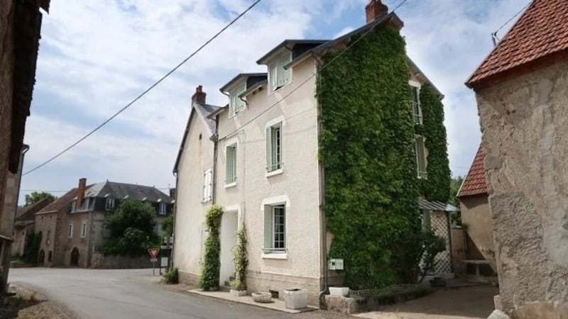 This French property retains much of its rustic charm with exposed beams and old wooden flooring