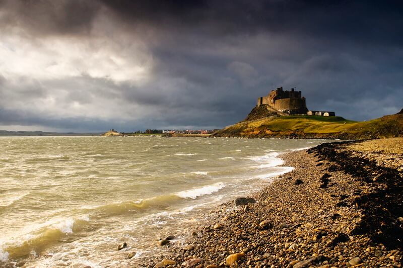 Lindisfarne Castle, Holy Island, Berwick-Upon-Tweed, Northumberland. Photograph: Getty