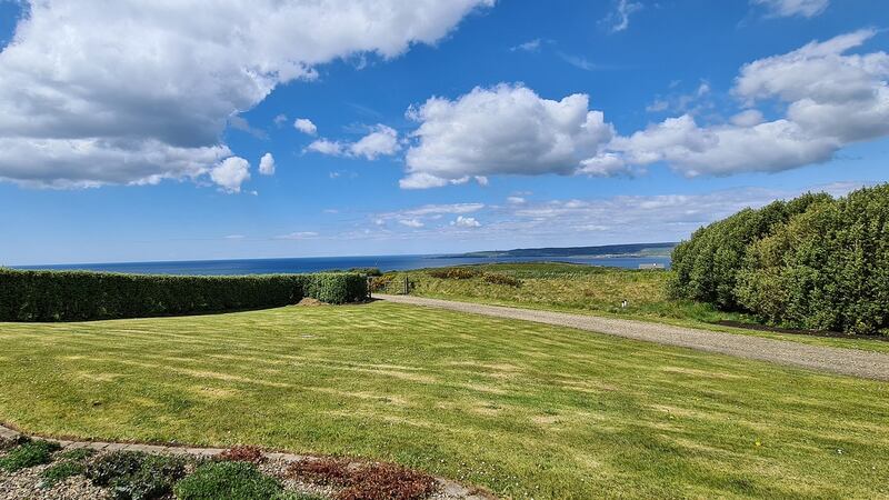 The grounds and views of the Atlantic ocean