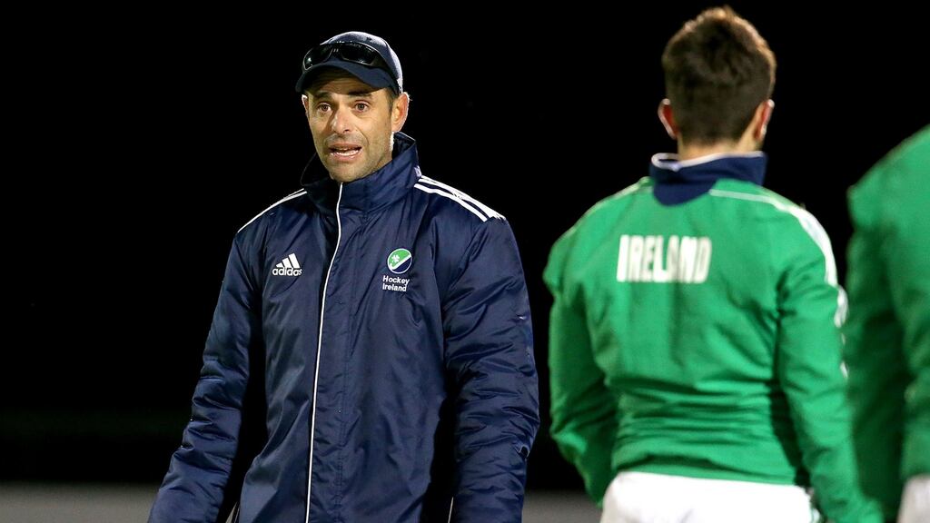 Ireland coach Craig Fulton faces a huge challenge to get his team in the best shape for the Rio Olympics. Photograph: Dan Sheridan/Inpho.