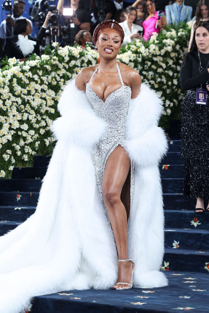 Met Gala: Megan Thee Stallion. Photograph: Justin Lane/EPA/EFE