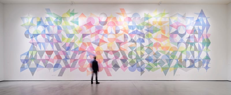 Paul Bokslag's Through Line. Photograph: Ros Kavanagh/Courtesy Butler Gallery