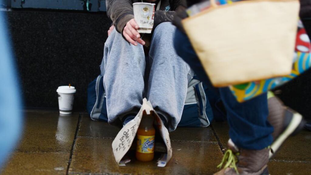 Chief executive of Depaul Ireland Kerry Anthony suggested people should give homeless people ‘some sort of acknowledgement, even if it is just a smile or to say “hello”.’ Photograph: Alan Betson