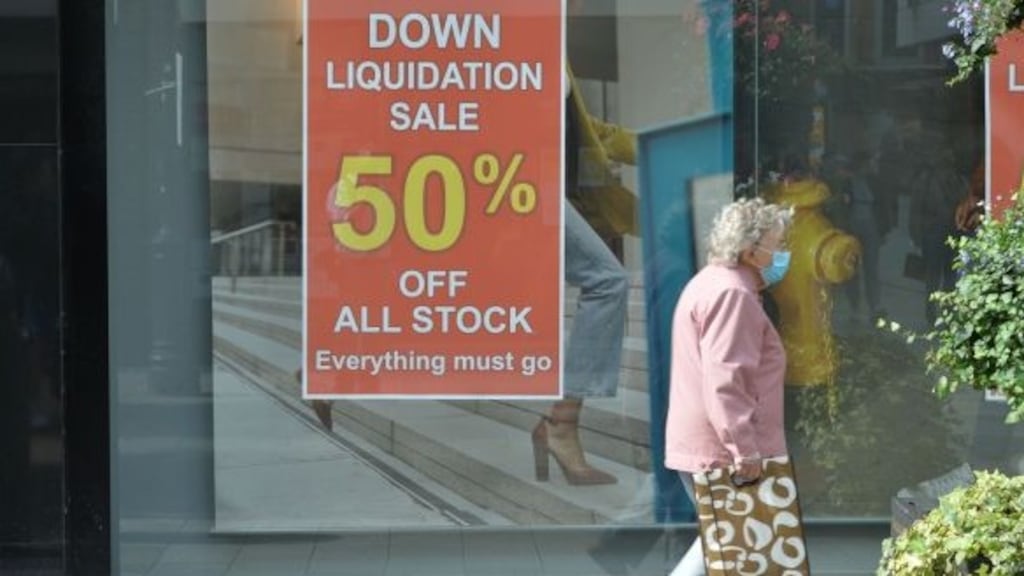 A shop on Dublin’s Henry Street.