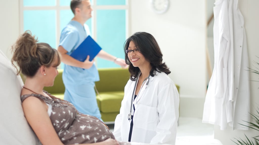 Extra care and attention. In her workshops Hazel Larkin discusses issues of control, power and triggers, along with the challenges that can surface during labour, birth and postpartum. Photograph: iStock