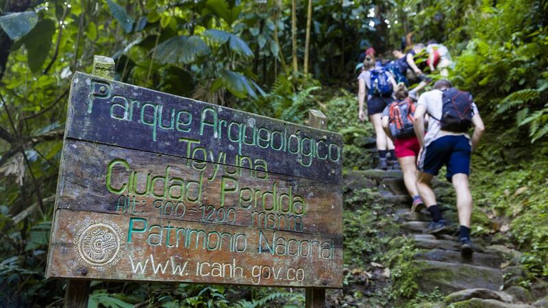 Ciudad Perdida, Colombia’s Sierra Nevada. Photograph: Thierry Tronnel/Corbis via Getty Images