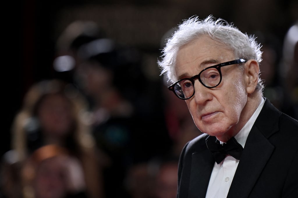 In Woody Allen's first novel What’s With Baum?, visual descriptions are sparse while characterisation is shallow. Photograph: Tiziana FABI/Getty Images