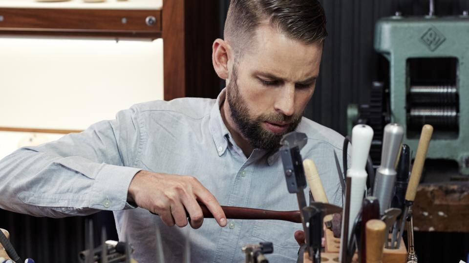 David McCaul: Goldsmith, jewellery designer and business owner