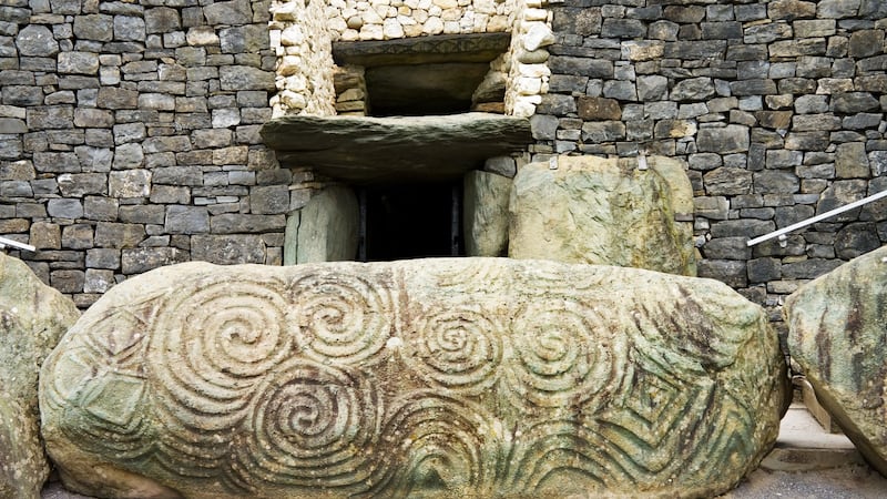 Situated on the banks of the river Shannon at Hermitage, Castleconnell, the burial site, dating back to between 7,530 and 7,320 BC, is twice as old as Newgrange (above)