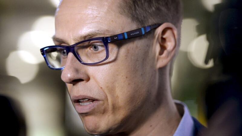 Prime minister Alexander Stubb is a most unlikely figure in Finnish politics. Photograph: Antti Aimo-Koivisto/Lehtikuva/Reuters