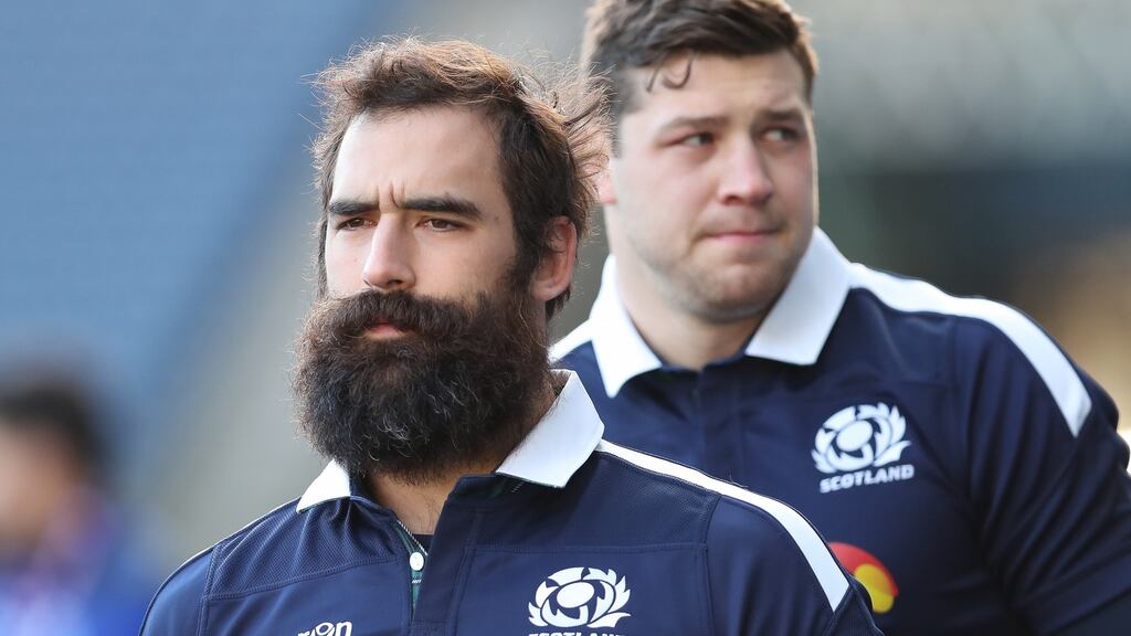 Josh Strauss’ Six Nations has been ended by a kidney injury. Photograph: Ian MacNicol/Getty Images
