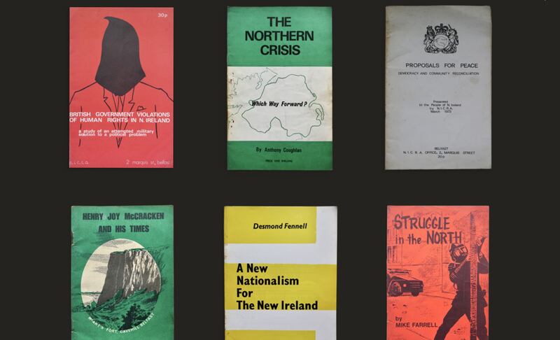 An exhibit in Mairéad McClean's show at Belfast Exposed