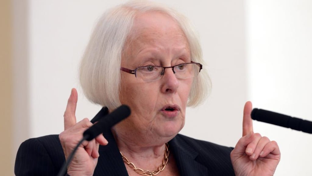 Ms Justice Mary Laffoy: was told this week the main action had been resolved and could be struck out