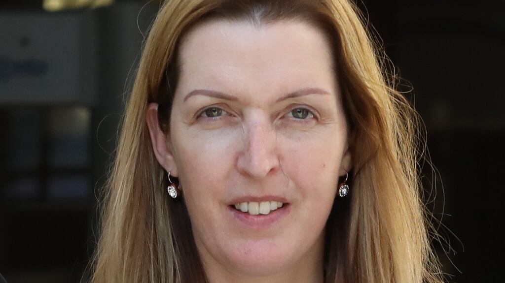 Vicky Phelan from  Co Limerick who last week settled her High Court action for €2.5m against a US laboratory over a 2011 smear test. Photograph: Collins Courts