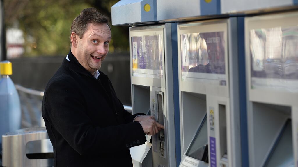 Mario Rosenstock. Photograph: Dara Mac Dónaill