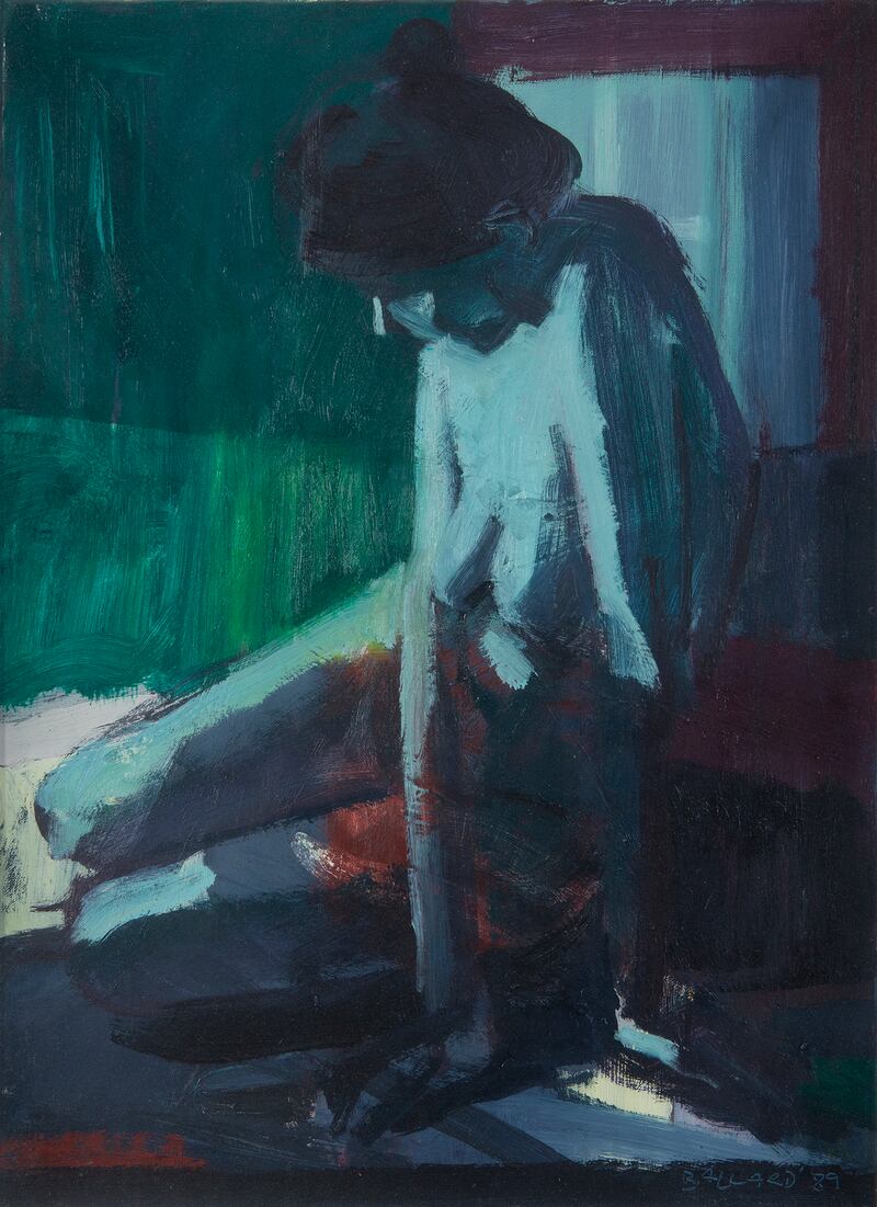 Lot 102: Nude Study – Jude by Brian Ballard (€2,000-€3,000).