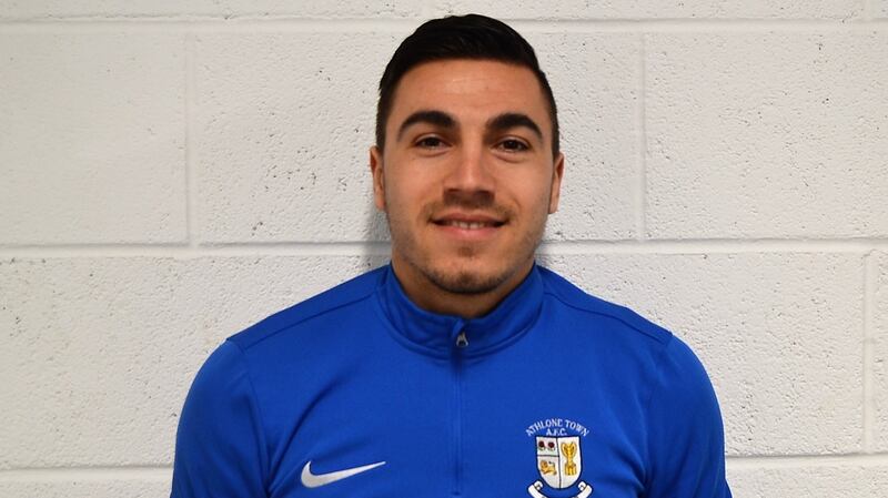 Dragos Sfrijan: Athlone midfielder has been banned for a year