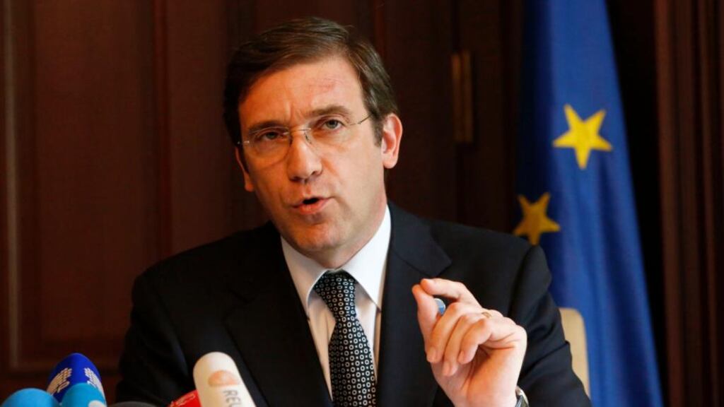 Portugese prime minister Pedro Passos Coelho appears to have stabilised the country’s centre-right coalition government following two ministerial resignations last week. Photograph: Reuters/Tobias Schwarz