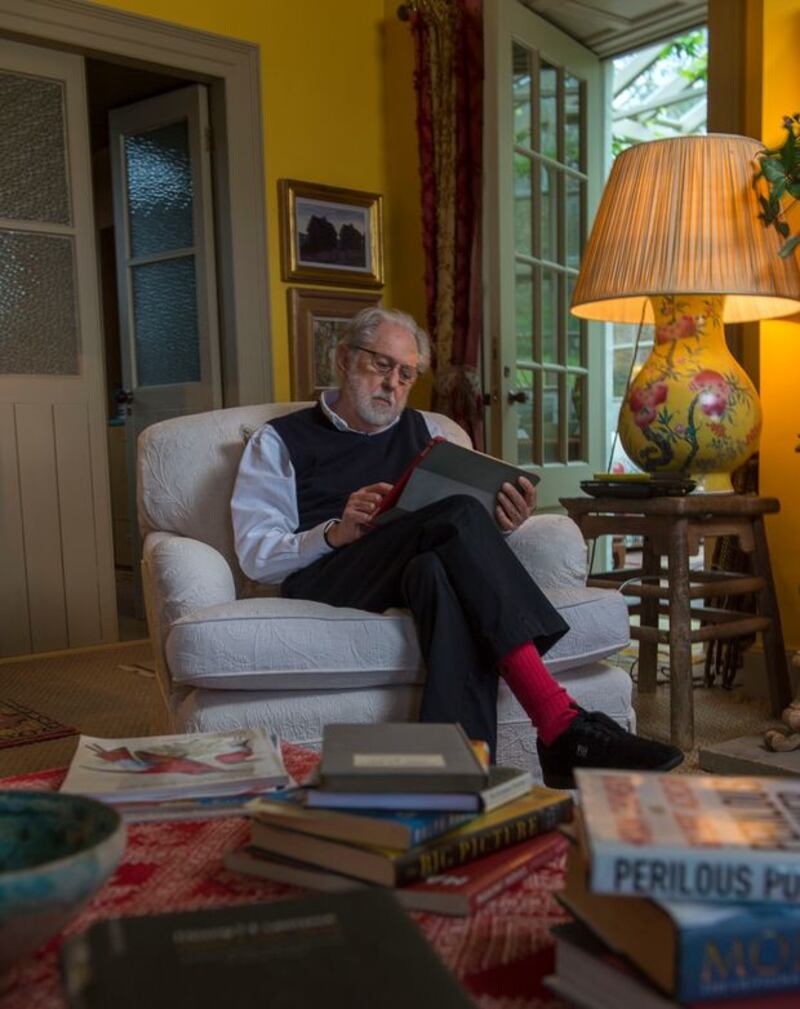 David Puttnam: “One of the reasons we left our previous home in Wiltshire and came to Ireland was because of these post-colonial attitudes.”   Photograph: Michael Mac Sweeney/Provision