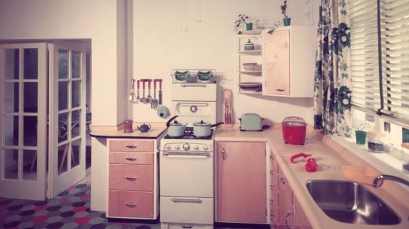Linoleum was sold to a nation unable to afford tiles in their kitchens. Photograph: Chaloner Woods/Getty Images.