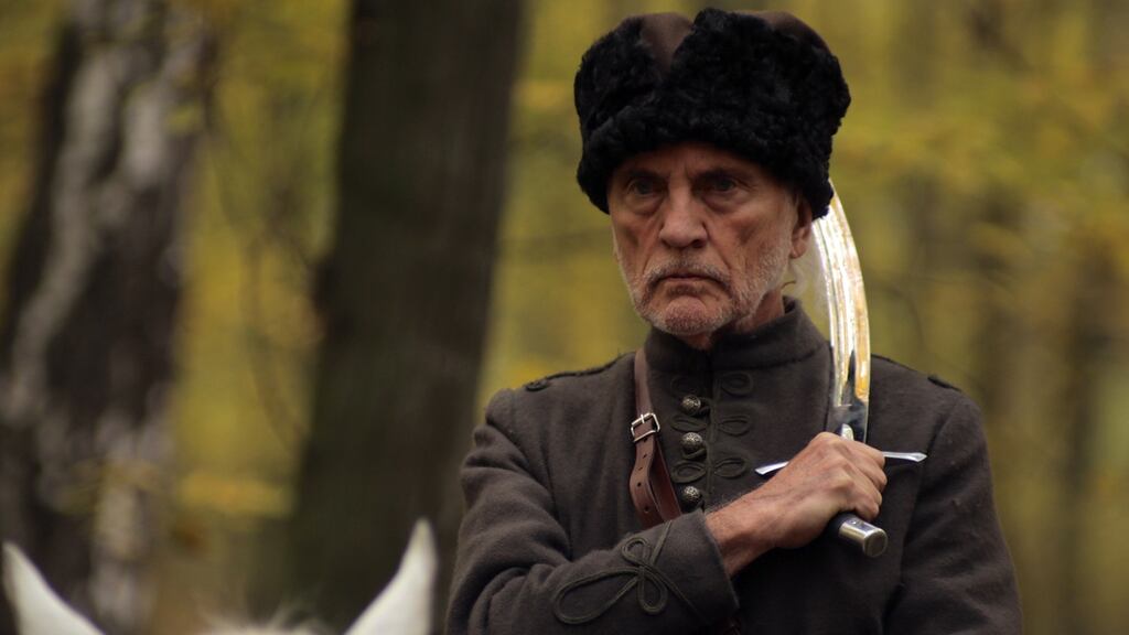 They’ve killed the Czar. Hooray! Terence Stamp in Bitter Harvest