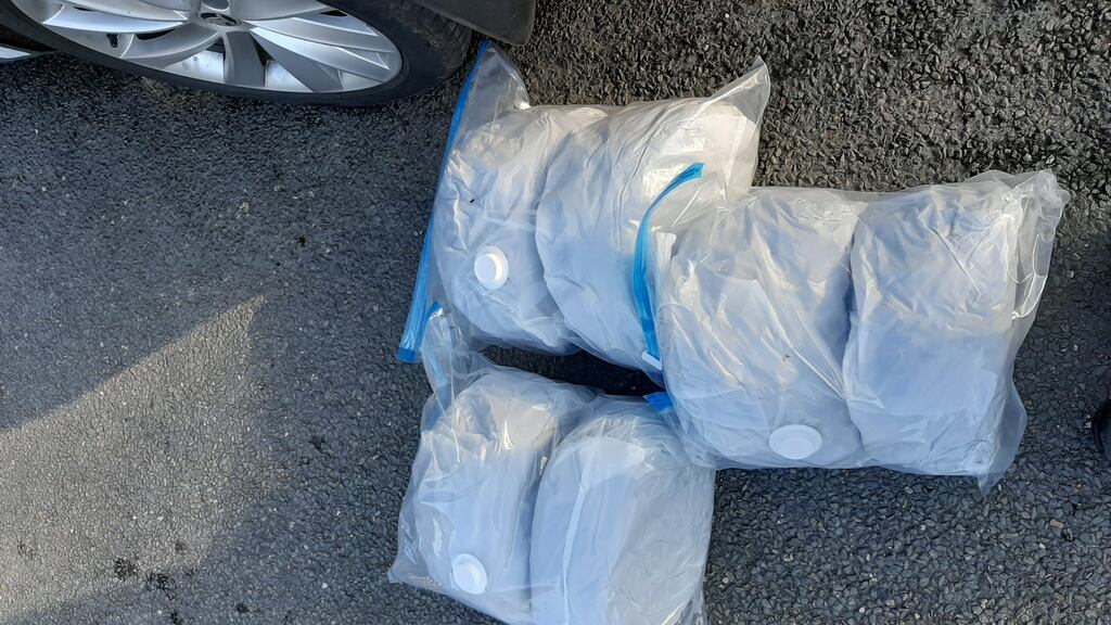 Suspected cannabis. Photograph: PSNI