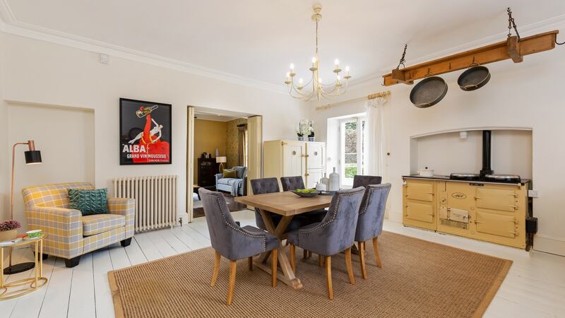 Kitchen and dining area