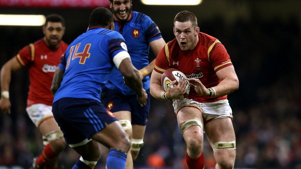 Dan Lydiate appears unlikely to be available for Wales’s opening three games against Scotland, England and Ireland. Photograph: David Rogers/Getty Images