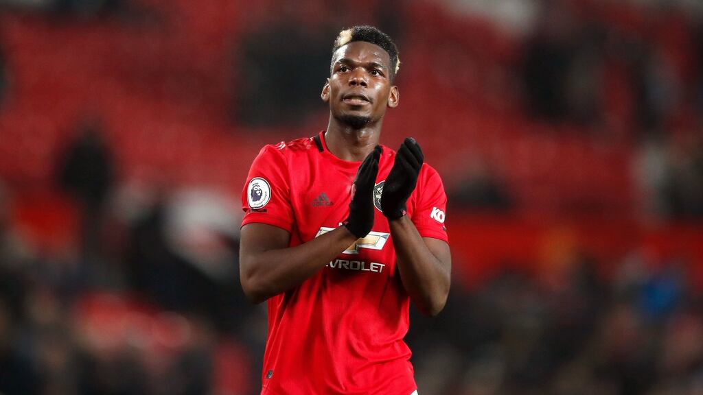 Paul Pogba says he didn’t know who long-term critic Graeme Souness was. Photo: Martin Rickett/PA Wire