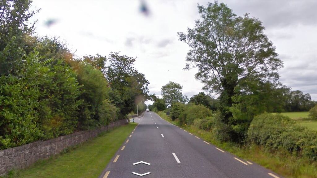 Gardaí in Boyle are investigating a crash in which a motorcyclist died  on the N5 between Strokestown and Scramoge Cross at about 8pm on Friday. File photograph: Google Street View