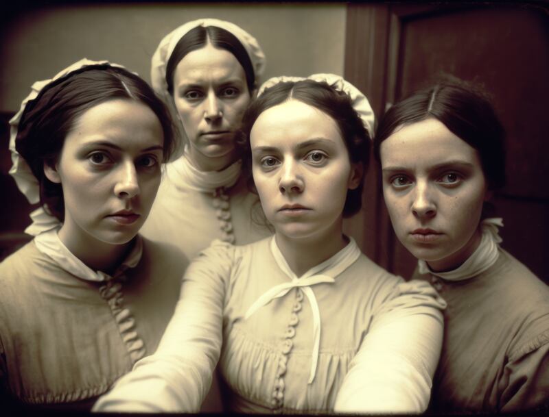 David Lester Mooney's Throwback Selfie #Magdalene, made it into the Royal Hibernian Academy’s Annual Exhibition