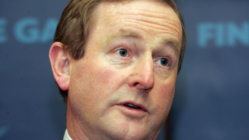 The Taoiseach focused his sights firmly on the last government and ‘the axis of collusion’ between Anglo and Fianna Fáil