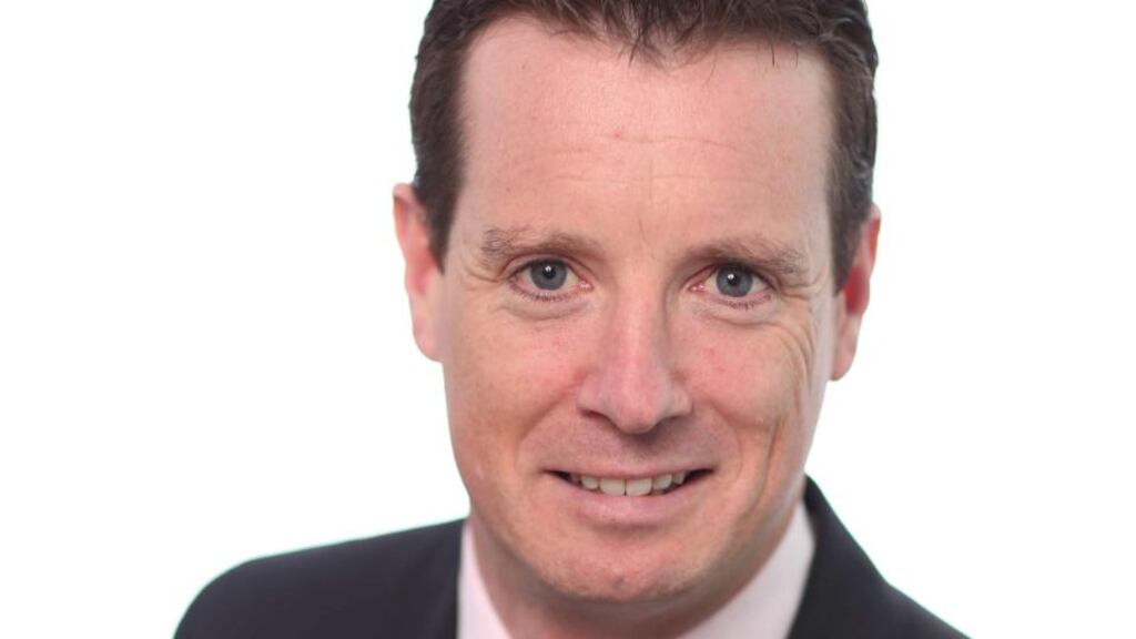 Investec’s Conor McCarthy has already raised about €15,500 for the Peter McVerry Trust, Temple Street children’s hospital and the Marymount hospice in Cork. Photograph: Jason Clarke.