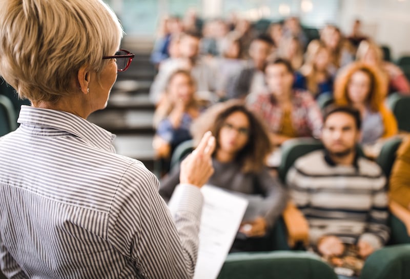 There has been a notable increase in the representation of women in senior academic roles in Ireland over the last decade. Photograph: Getty Images
