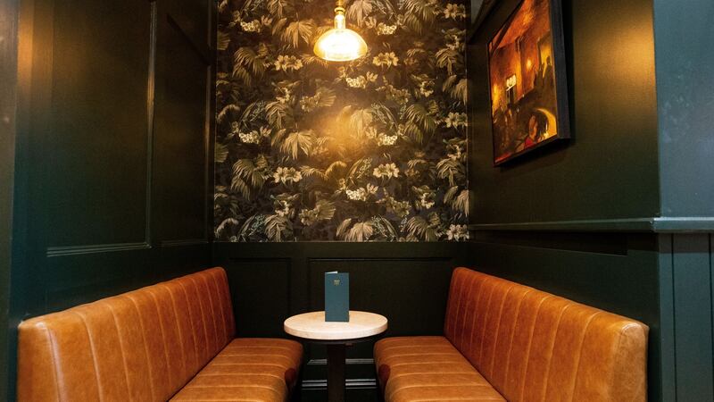 Inside the Virgin Mary bar. Photograph: Tom Honan, The Irish Times