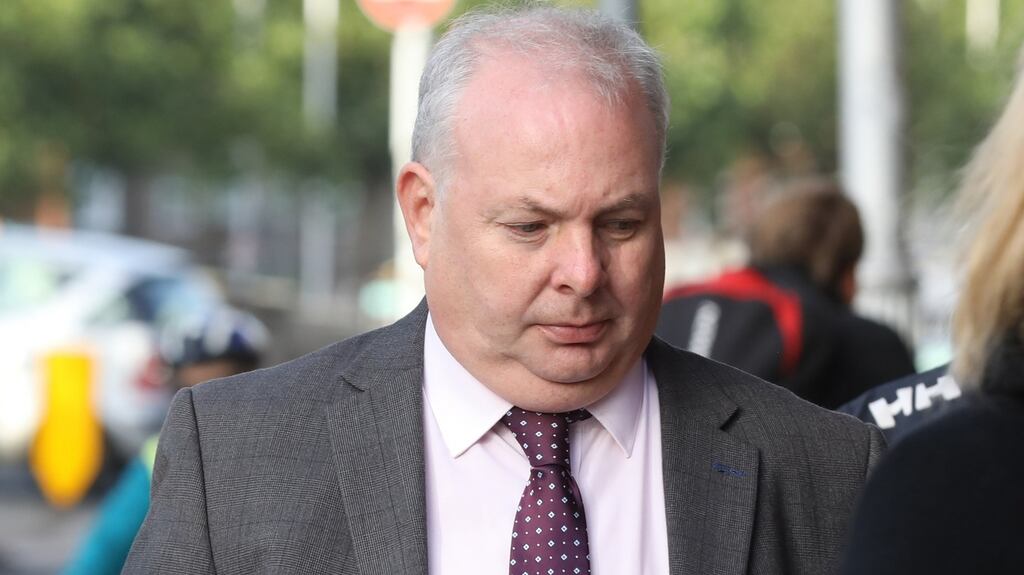 Fergus Kilcoyne from Patrickswell, Co Limerick, at the Four Courts on Wednesday for a High Court action. Photograph: Collins Courts