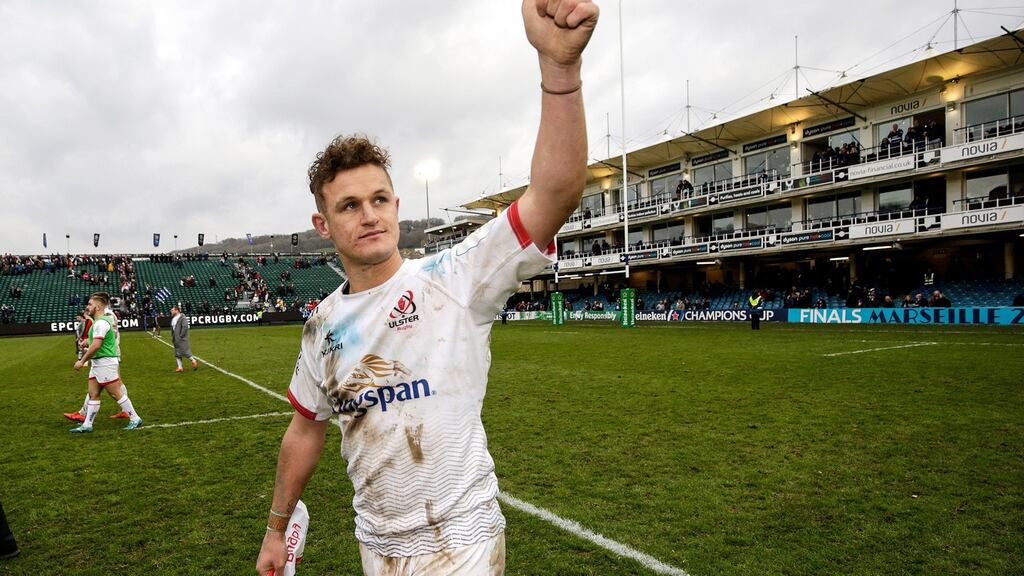 Billy Burns has signed a two-year contract extension with Ulster. Photograph: Laszlo Geczo/Inpho