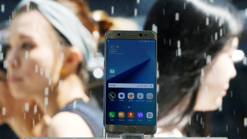 Samsung urged all customers to turn off their Note 7s and return them as soon as possible. Photograph: Kim Hong-Ji/Reuters