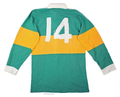 1965 All-Ireland final GAA match worn Number 14, Umbro, Kerry jersey worn by Mick O'Dwyer (€300-€500 through Mullen's
