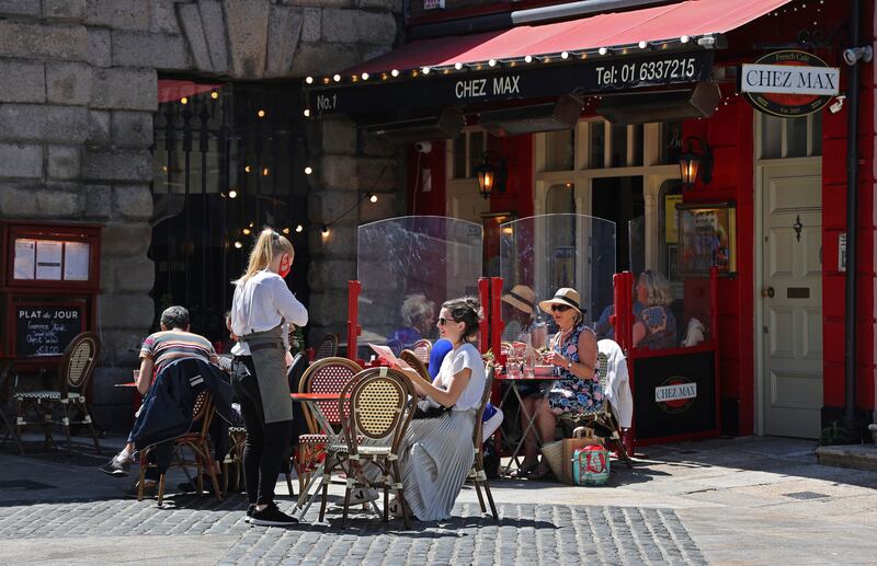 Chez Max at Dublin Castle in a little taste of Paris in Dublin. Photograph: Nick Bradshaw