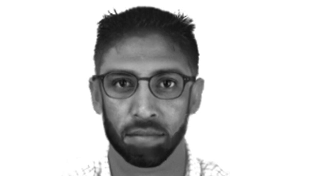 An evofit of the man gardaí want to speak to concerning an alleged sexual assault in Dublin. Image: Garda