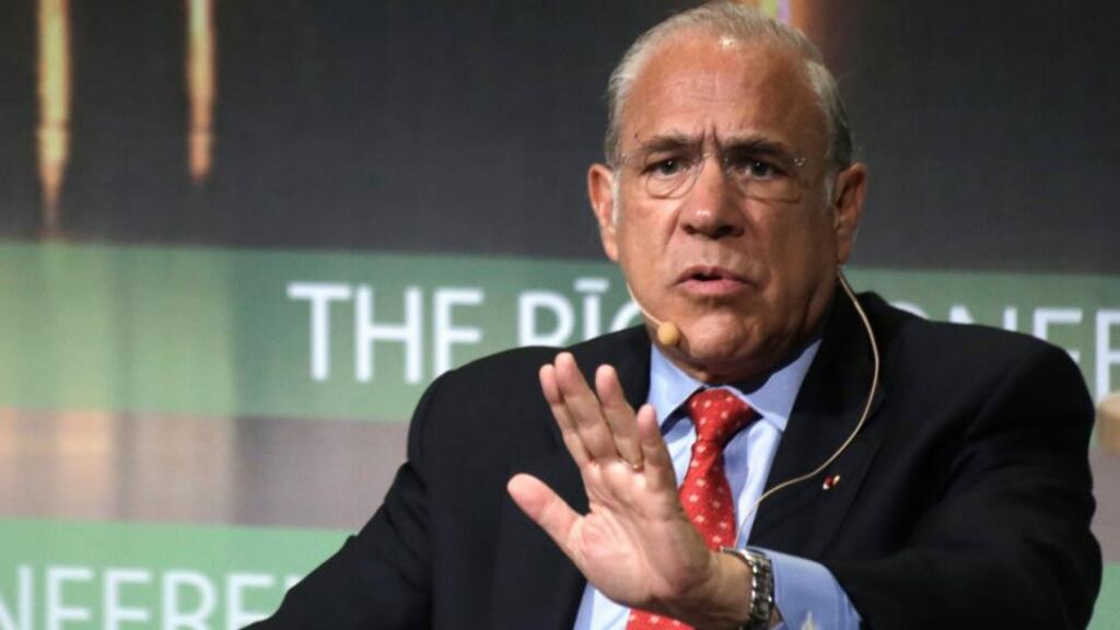 Secretary general of the OECD Ángel Gurría described the campaign to eradicate aggressive avoidance by big companies as a moral drive to ensure fair play. Photograph: Reuters